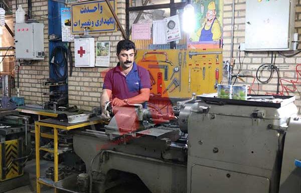 کارخانه و خط تولید شیدا گاز