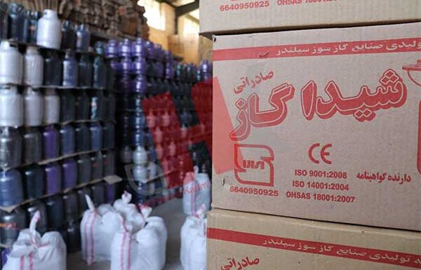 کارخانه و خط تولید شیدا گاز