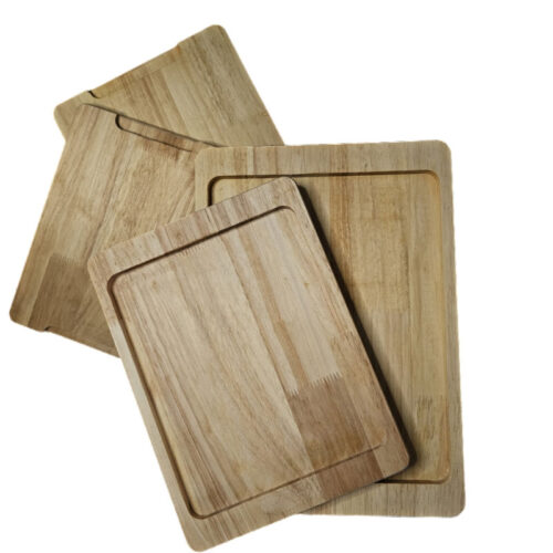 سینی تخت دو عددی چوبی جنس فینگر جوینت رابر