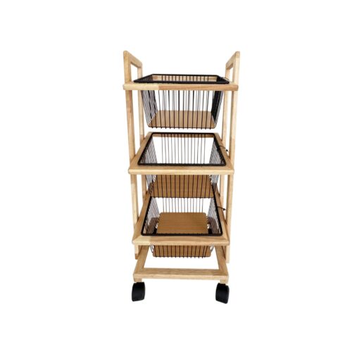 جاپیازی سه طبقه شیبدار چوبی