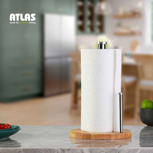 جادستمال رو میزی چوب استیل مدل ترمه