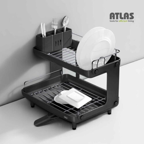 جاظرفی دو طبقه شقایق (استیل نگیر)