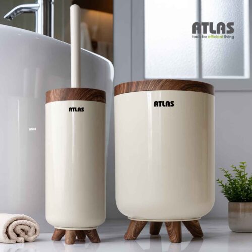 سطل و برس طرح چوب مدل سلین