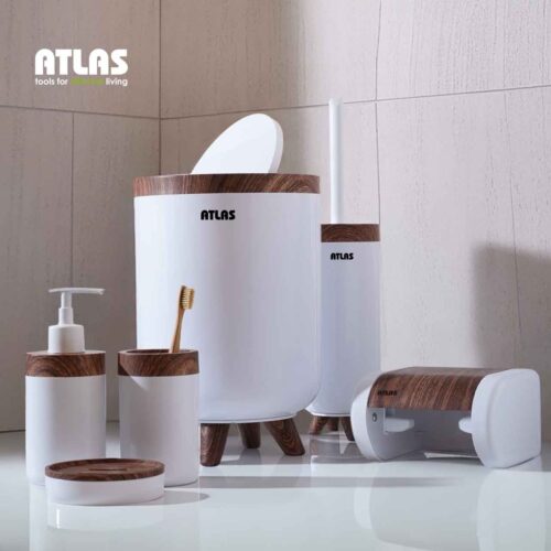 ست ۶ تکه مدل سلین طرح چوب