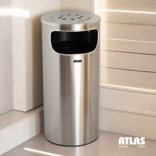 سطل استیل جاسیگاری دار