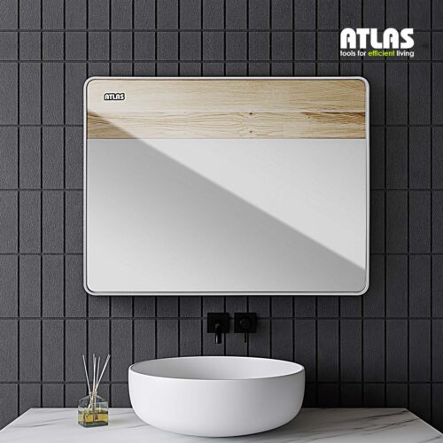 آینه ی مستطیل تمام آلومینیوم مدل تارا