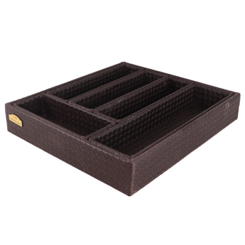 جا قاشقی 6 خانه چرمی