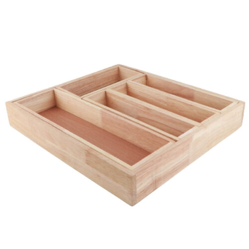 جا قاشقی 6 خانه چوبی