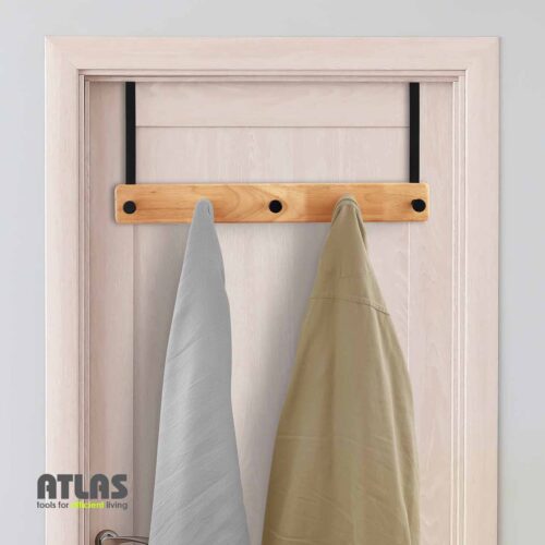 درب آویز فلز-چوب مدل نیلو