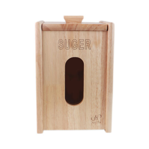 سطل شکر چوبی