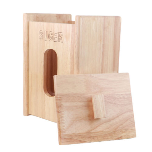 سطل شکر چوبی