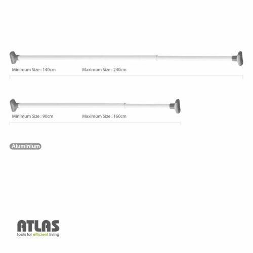 میله پرده آلومینیوم