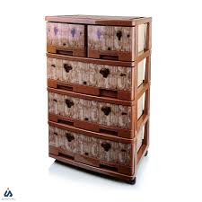 درآور 2xl طرح دار صادراتی 4 ﻃﺒﻘﻪ هوم کت HOMEKET کد 1114