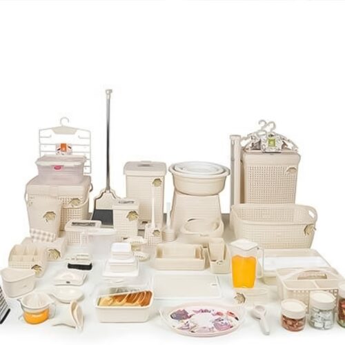سرویس جهیزیه 85 پارچه هوم کت HOMEKET طرح دلیار کد 3451