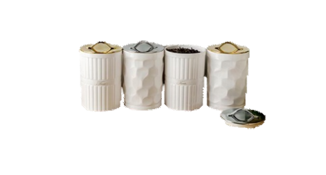 جا حبوباتی درب چوبی سایز 5 هوم کت HOMEKET طرح النا کد 4297
