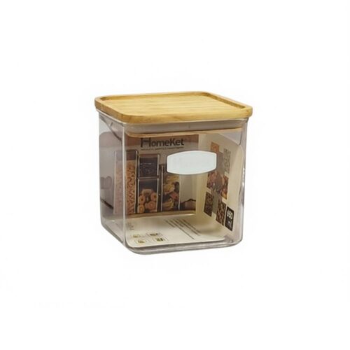 جا ادویه درب چوبی شماره 1 هوم کت HOMEKET طرح آراگل کد 3589