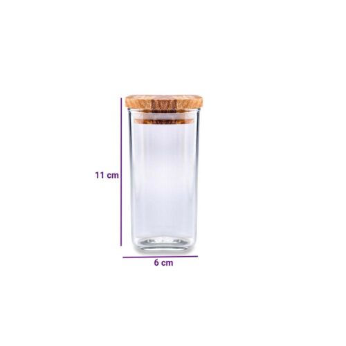 جا ادویه درب چوبی شماره 3 هوم کت HOMEKET طرح آراگل کد 3591
