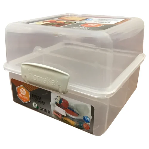 ظرف نگهدارنده غذا هوم کت HOMEKET طرح دلسا کد 3496