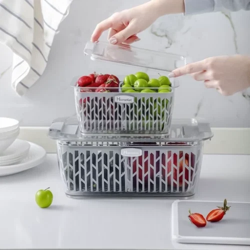 باکس میوه و سبزیجات متوسط هوم کت HOMEKET طرح نیکا کد 3902