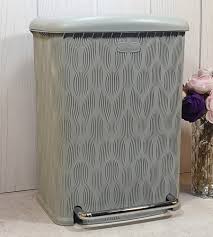 سطل پدال دار کوچک طرح فلورا هوم کت HOMEKET کد 2418