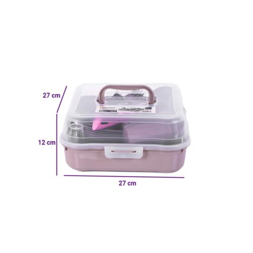 سرویس مسافرتی 42 پارچه هوم کت HOMEKET طرح سانیا کد 3552