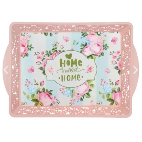 سینی طرح‌دار هوم‌کت (HOMEKET) طرح لوتوس کد 3444؛ ترکیبی از هنر و کارایی در پذیرایی پذیرایی از مهمانان، فراتر از سرو نوشیدنی، نمادی از سلیقه و دقت میزبان است. سینی طرح‌دار هوم‌کت (HOMEKET) طرح لوتوس کد 3444 با طراحی ظریف و نقش‌ونگار مدرن خود، جلوه‌ای متفاوت به لحظات دورهمی‌های شما می‌بخشد. این محصول نه‌تنها یک ابزار کاربردی برای جابه‌جایی ظروف است، بلکه به عنوان یک اکسسوری دکوراتیو، زیبایی میز پذیرایی شما را دوچندان می‌کند. طراحی خیره‌کننده و ماندگار آنچه سینی طرح‌دار هوم‌کت (HOMEKET) طرح لوتوس کد 3444 را از سایر محصولات مشابه متمایز می‌کند، کیفیت چاپ و طراحی بی‌نظیر طرح “لوتوس” است. این نقش‌ونگار با تکنولوژی پیشرفته روی بدنه سینی چاپ شده که در برابر شستشوی مداوم، خط و خش و رنگ‌پریدگی کاملاً مقاوم است. ظرافت در لبه‌ها و کفی مستحکم، به شما اطمینان می‌دهد که حمل ظروف سنگین یا پر از مایعات، با ایمنی و ثبات کامل انجام می‌شود. کیفیت ساخت و دوام بالا هوم‌کت در تولید سینی طرح‌دار هوم‌کت (HOMEKET) طرح لوتوس کد 3444 از مواد اولیه باکیفیت استفاده کرده است تا دوام محصول تضمین شود. وزن بهینه این سینی، حمل آن را برای پذیرایی‌های طولانی بسیار آسان کرده و از خستگی دست جلوگیری می‌کند. چه برای سرو چای و قهوه روزانه و چه برای پذیرایی‌های رسمی، این سینی طرح‌دار هوم‌کت همواره انتخابی درخشان و مطمئن باقی می‌ماند. این محصول ترکیبی از زیبایی هنری، مقاومت ساختاری و کاربری آسان است که استانداردهای یک سینی باکیفیت را به خوبی رعایت کرده است. با استفاده از این سینی، می‌توانید اطمینان داشته باشید که انتخابی هوشمندانه برای منزل خود داشته‌اید. ✅ ویژگی‌های برجسته محصول: ✅ طراحی لوکس: طرح چشم‌نواز لوتوس با کیفیت چاپ بالا و مقاوم در برابر سایش ✅ بدنه مستحکم: طراحی مهندسی‌شده برای تحمل وزن ظروف بدون لغزش ✅ سبک و ارگونومیک: وزن ایده‌آل برای پذیرایی آسان و بدون خستگی ✅ دوام فوق‌العاده: متریال با کیفیت مقاوم در برابر خط، خش و تغییر رنگ ✅ نظافت آسان: سطح صاف و ضدلک با قابلیت شستشوی سریع و بهداشتی ✅ کاربرد متنوع: مناسب برای پذیرایی رسمی، دورهمی‌های دوستانه و استفاده روزمره