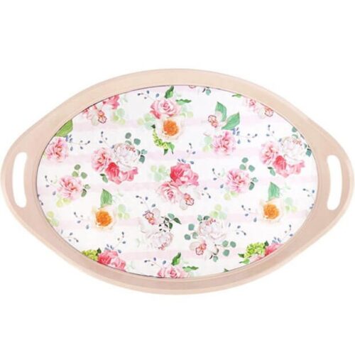 سینی بیضی طرح دار بزرگ هوم کت HOMEKET کد 4278