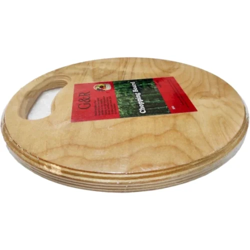 تخت گوشت چوبی گرد ساده هوم کت HOMEKET کد 3786