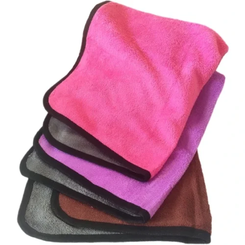 دستمال ماکروفایبر سایز 40 طرح دار تکی هوم کت HOMEKET کد 4162
