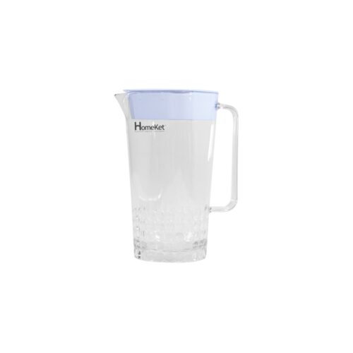 پارچ بلند شفاف هوم کت HOMEKET طرح مایا کد 3704
