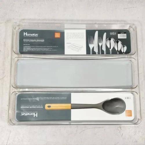 جا قاشقی کابینتی شفاف کوچک هوم کت HOMEKET طرح روشان کد 3682