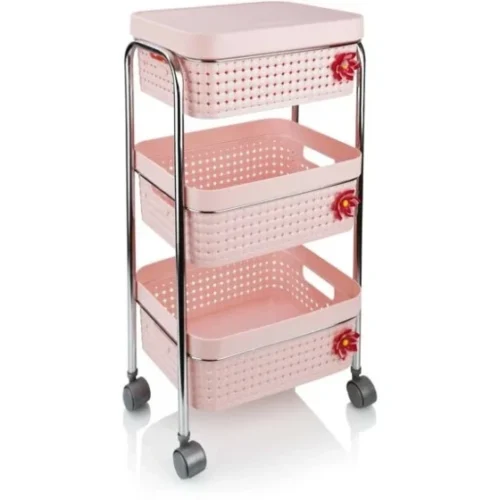 جا سیب زمینی پیاز پایه فلزی ساده هوم کت HOMEKET طرح مایا کد 3519