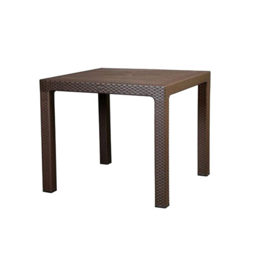 میز حصیری چهار نفره پایه پلاستیکی هوم کت HOMEKET طرح هایکا کد 2252